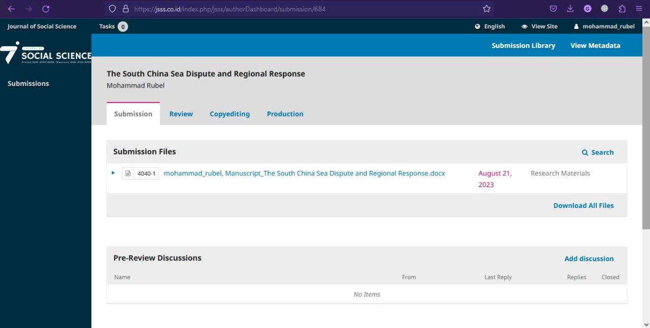 Proses seleksi ketat dalam sistem pengiriman artikel jurnal ilmiah.