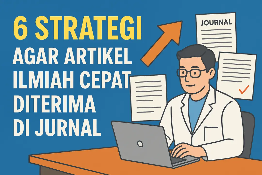 6 Strategi Agar Artikel Ilmiah Cepat Diterima di Jurnal